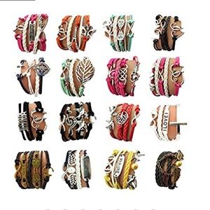 Bracelets woven charm